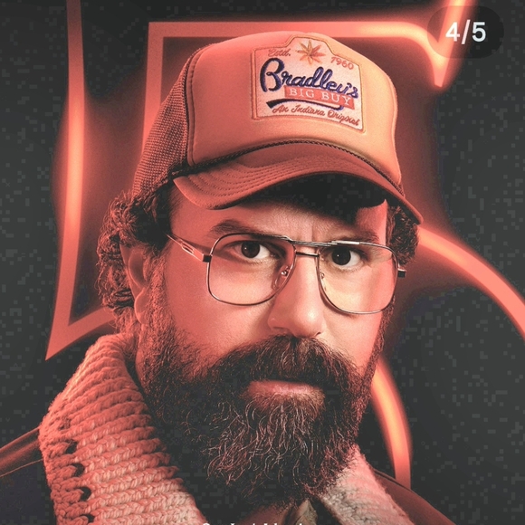Bradley's Big Buy Snapback Trucker Hat Stranger Things - Picture 2 of 4